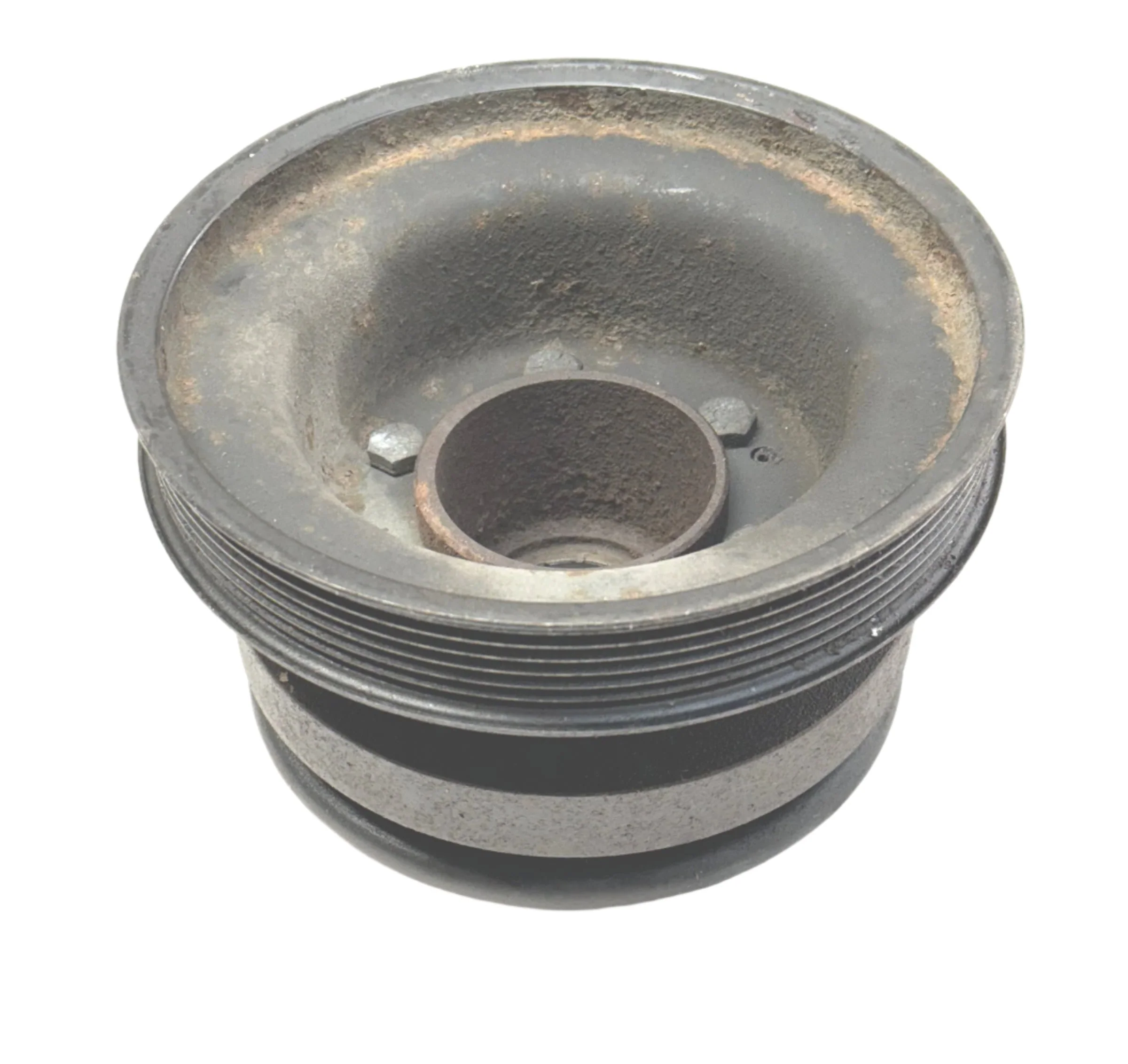 3.9/4.2V8 Front Pulley Damper Crankshaft - used - Image 2